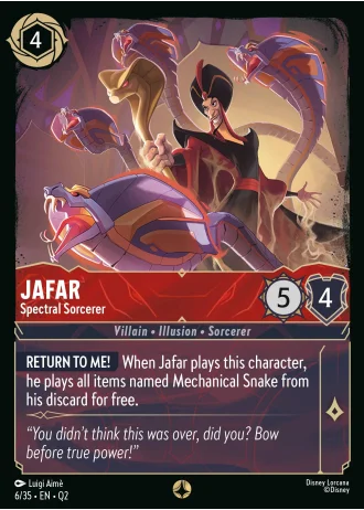 Jafar - Spectral Sorcerer #6/35 — Illumineer's Quest: Palace Heist
