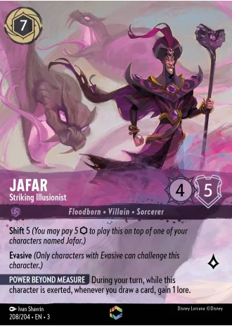 Jafar - Striking Illusionist #208/204 — Into the Inklands