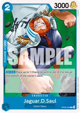 Jaguar.D.Saul (OP06-053) — Wings of the Captain (OP06)