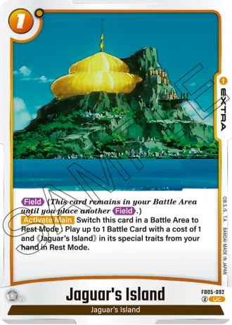 Jaguar's Island  FB05-092 — New Adventure (FB05)