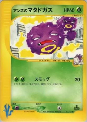 Janine's Weezing (1st Edition) #64/141 — Pokémon VS