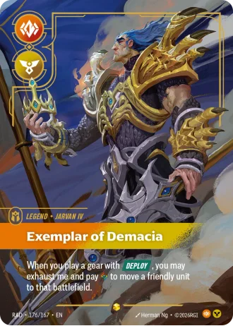 Jarvan IV, Exemplar of Demacia #176/167 — Radiance
