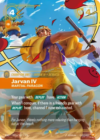 Jarvan IV, Martial Paragon #091a/167 — Radiance