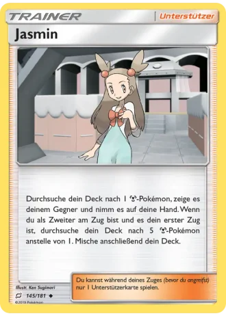 Jasmin #145/181 — Teams sind Trumpf
