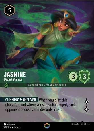 Jasmine - Desert Warrior #212/204 — Ursula's Return