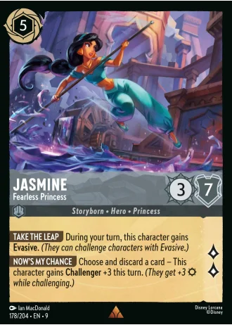 Jasmine - Fearless Princess #178/204 — Fabled