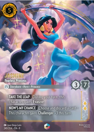 Jasmine - Fearless Princess #240/204 — Fabled