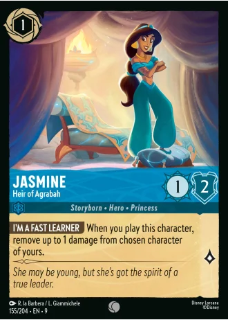 Jasmine - Heir of Agrabah #155/204 — Fabled
