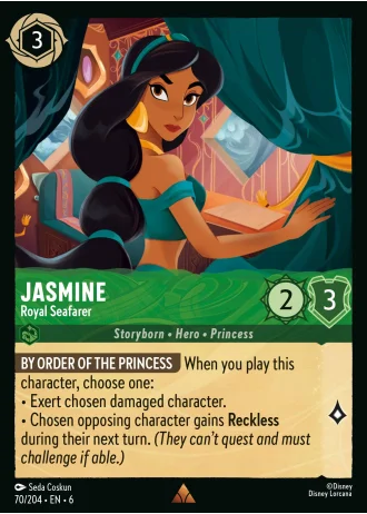 Jasmine - Royal Seafarer #70/204 — Azurite Sea