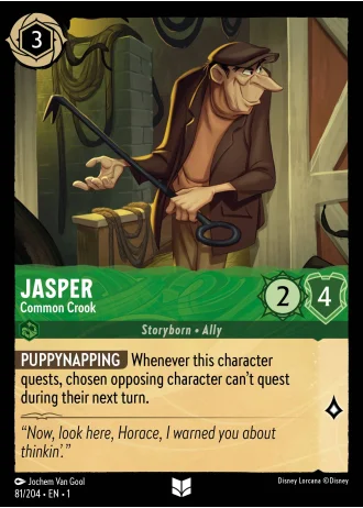 Jasper - Common Crook #81/204 — The First Chapter