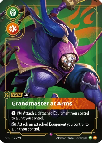 Jax, Grandmaster at Arms #193/221 — Spiritforged