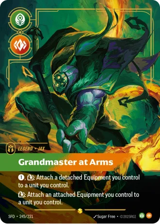 Jax, Grandmaster at Arms #245/221 — Spiritforged