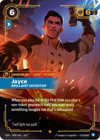 Jayce, Brilliant Inventor #068/166 — Vendetta
