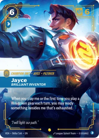 Jayce, Brilliant Inventor #068a/166 — Vendetta