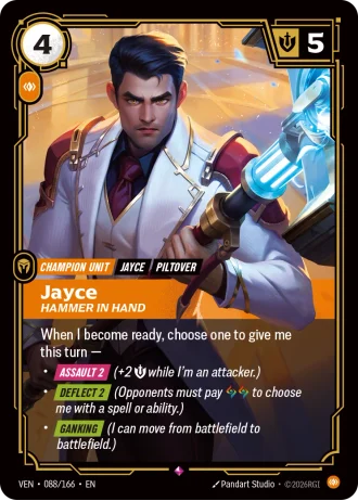 Jayce, Hammer in Hand #088/166 — Vendetta