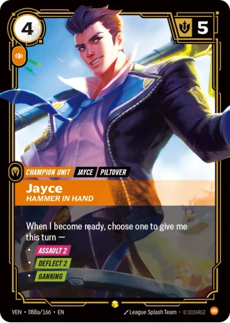 Jayce, Hammer in Hand #088a/166 — Vendetta