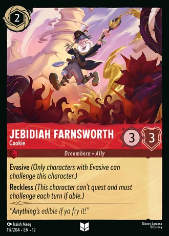 Jebidiah Farnsworth - Cookie #117/257 — Wilds Unknown