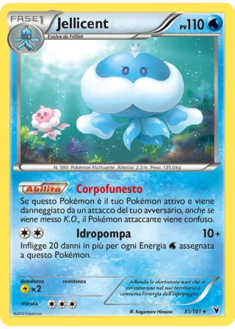 Jellicent #31/101 — Vittorie Regali