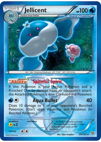 Jellicent #39/135 — Plasma Storm