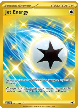 Jet Energy #252/191 — Surging Sparks
