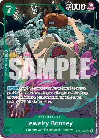 Jewelry Bonney (EB02-015) (Alternative Art) — Anime 25th Collection (EB02)