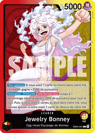 Jewelry Bonney (EB04-001) — Aventure sur l'Île de Dieu (OP15-EB04)