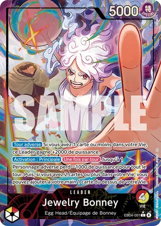 Jewelry Bonney (EB04-001) (Alternative Art) — Aventure sur l'Île de Dieu (OP15-EB04)