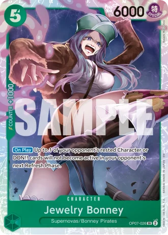 Jewelry Bonney (OP07-026) (Reprint) — One Piece Card The Best Vol.2(PRB02)