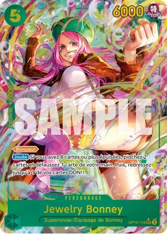 Jewelry Bonney (OP12-118) (Alternative Art) — l'Héritage du Maître (OP12)