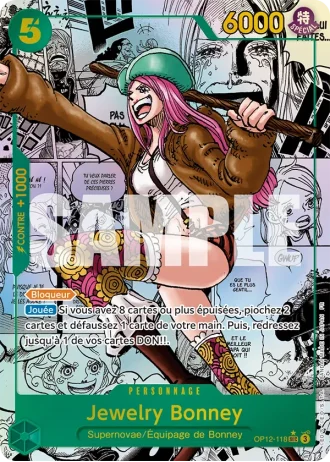 Jewelry Bonney (OP12-118) (Manga Rare) — l'Héritage du Maître (OP12)