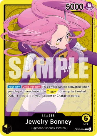 Jewelry Bonney (OP13-100) — Carrying on His Will (OP13)