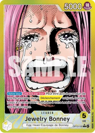 Jewelry Bonney (OP13-100) (Alternative Art) — Successeurs (OP13)
