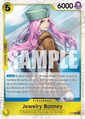 Jewelry Bonney (P-085) (Reprint) — ONE PIECE CARD THE BEST vol.2 (PRB02)
