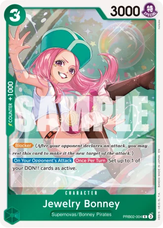Jewelry Bonney (RB02-004) (Pirate Foil) — One Piece Card The Best Vol.2(PRB02)