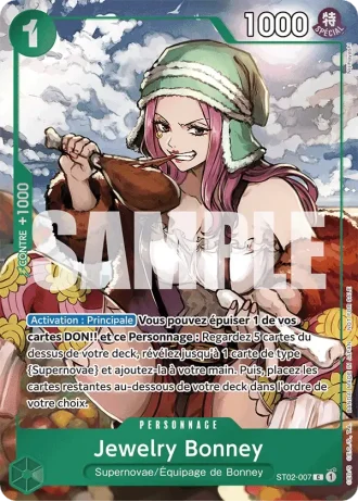Jewelry Bonney (ST02-007) (Alternative Art) — PROMO