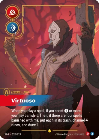 Jhin, Virtuoso #226/219 — Unleashed