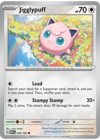 Jigglypuff #039/165 — 151