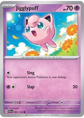 Jigglypuff #083/193 — Paldea Evolved