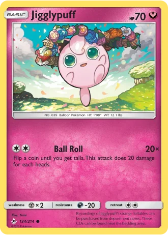Jigglypuff #134 — Unbroken Bonds