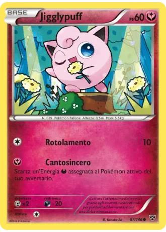 Jigglypuff #87/146 — XY