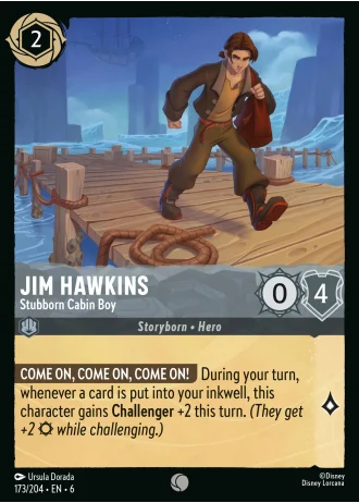 Jim Hawkins - Stubborn Cabin Boy #173/204 — Azurite Sea
