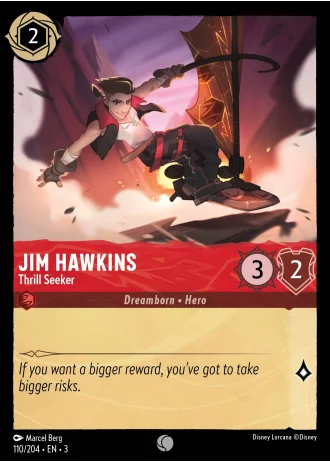 Jim Hawkins - Thrill Seeker #110/204 — Into the Inklands