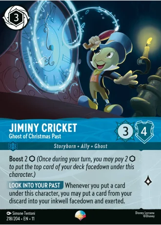 Jiminy Cricket - Ghost of Christmas Past #218/204 — Winterspell