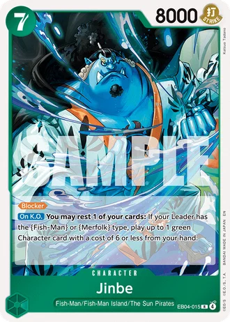 Jinbe (EB04-015) — The Azure Sea's Seven (OP14-EB04)