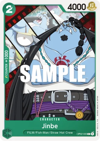 Jinbe (OP02-033) — Paramount War (OP02)