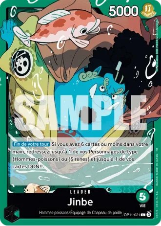 Jinbe (OP11-021) — Des Poings Vifs Comme l'Éclair (OP11)
