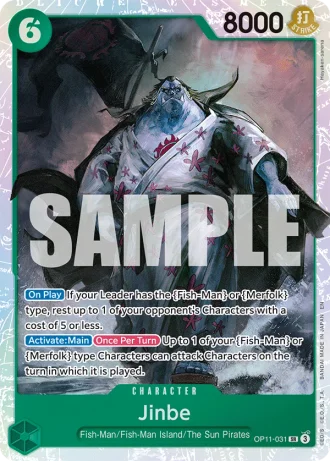 Jinbe (OP11-031) — A Fist of Divine Speed (OP11)