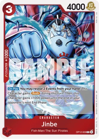 Jinbe (OP12-009) — Legacy of the Master (OP12)