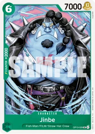 Jinbe (OP13-029) — Carrying on His Will (OP13)