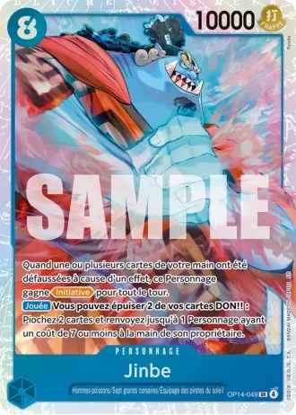 Jinbe (OP14-049) — Les Sept de la Mer d'Azur (OP14-EB04)